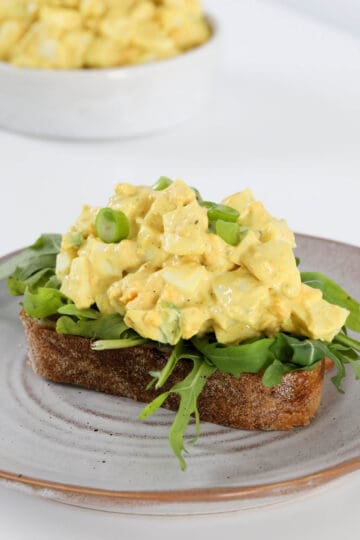 Curried Egg Salad | 5 Ingredients - Bake Play Smile
