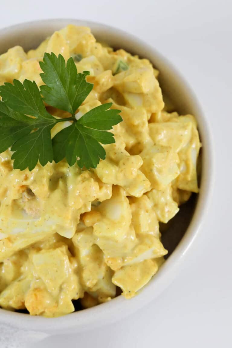 Curried Egg Salad | 5 Ingredients - Bake Play Smile