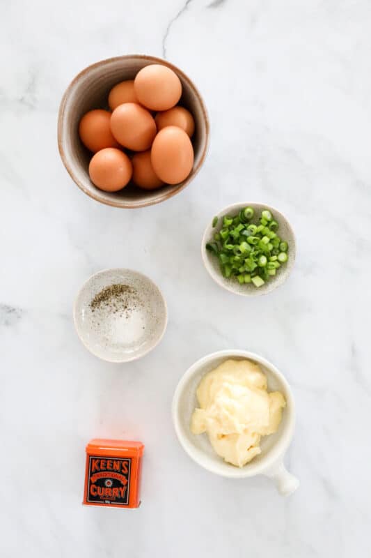 Curried Egg Salad | 5 Ingredients - Bake Play Smile