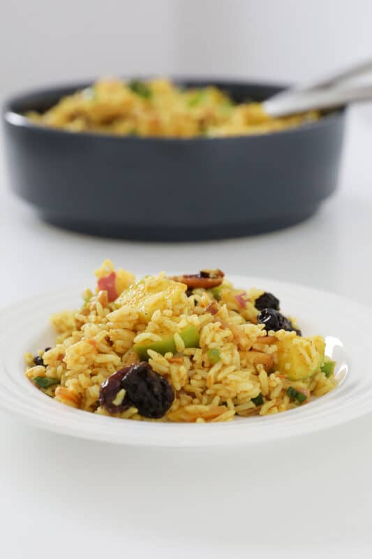 Curried Rice Salad | Easy & Kid-Friendly Recipe - Bake Play Smile