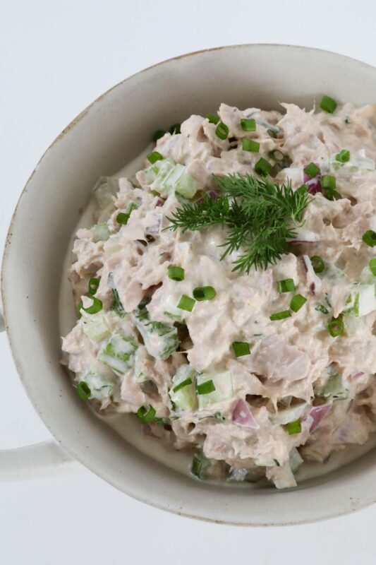 Healthy Tuna Salad With Mayo 5 Minute Recipe Bake Play Smile