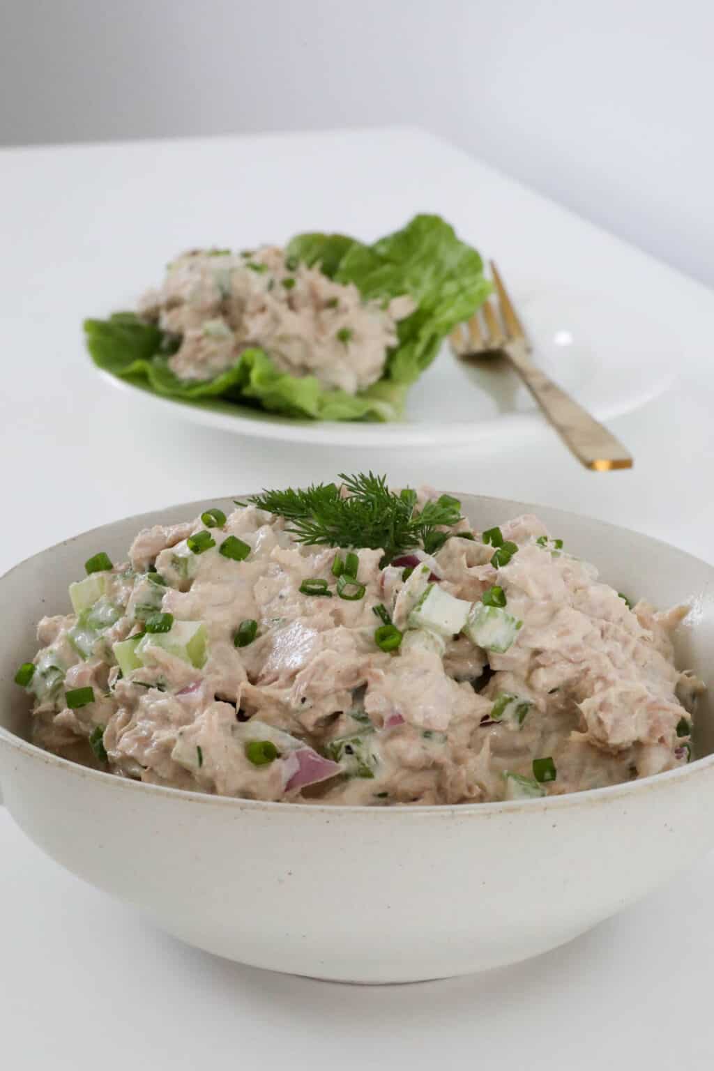 Healthy Tuna Salad With Mayo | 5 Minute Recipe - Bake Play Smile