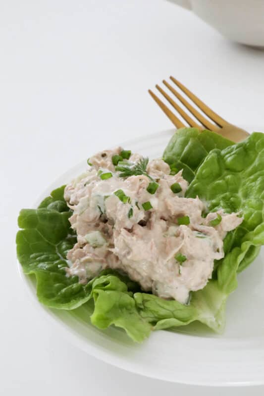 Healthy Tuna Salad With Mayo | 5 Minute Recipe - Bake Play Smile