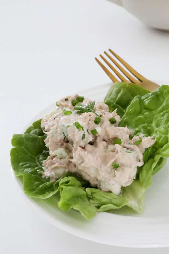 Healthy Tuna Salad With Mayo | 5 Minute Recipe - Bake Play Smile