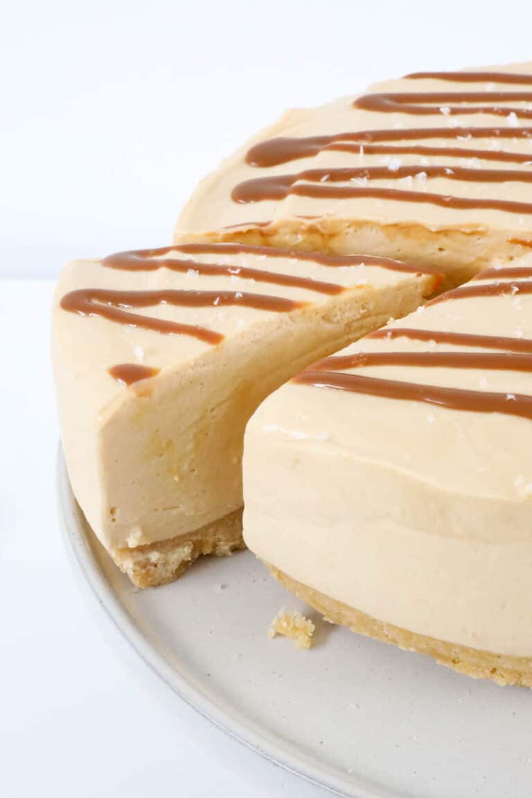 NoBake Salted Caramel Cheesecake Bake Play Smile