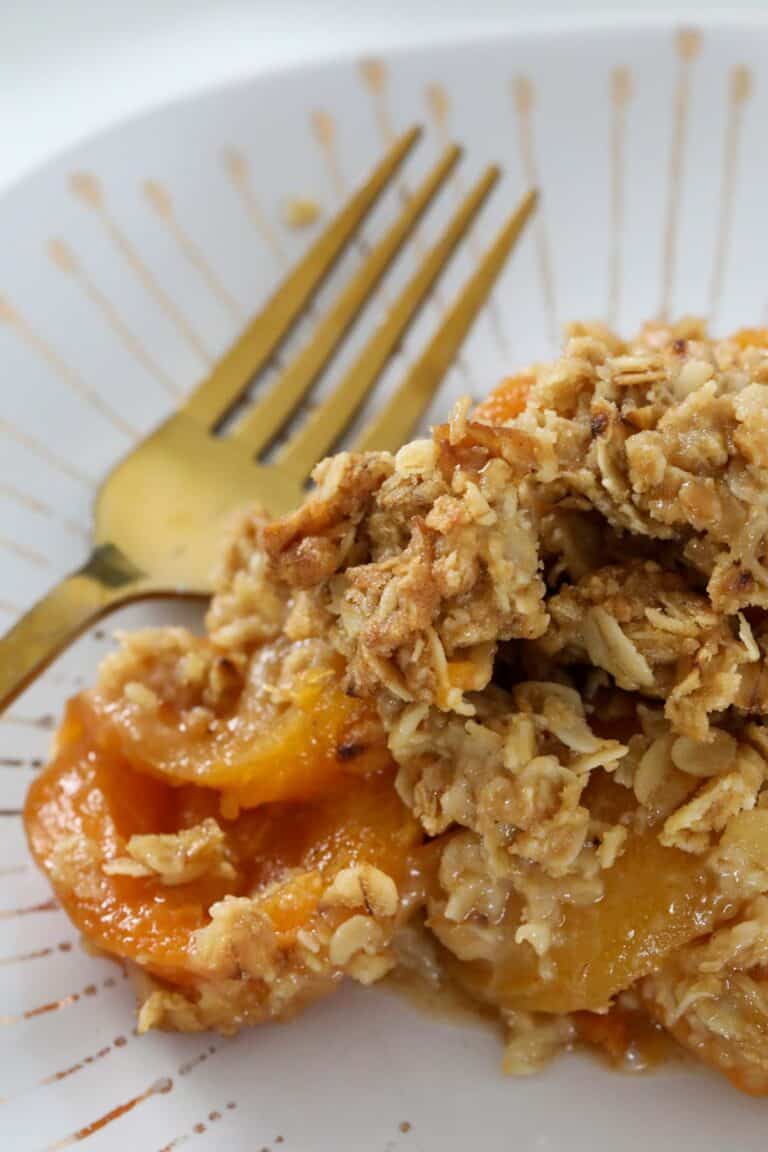Apricot Crumble Bake Play Smile