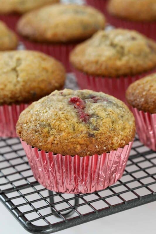 Banana Raspberry Muffins Bake Play Smile