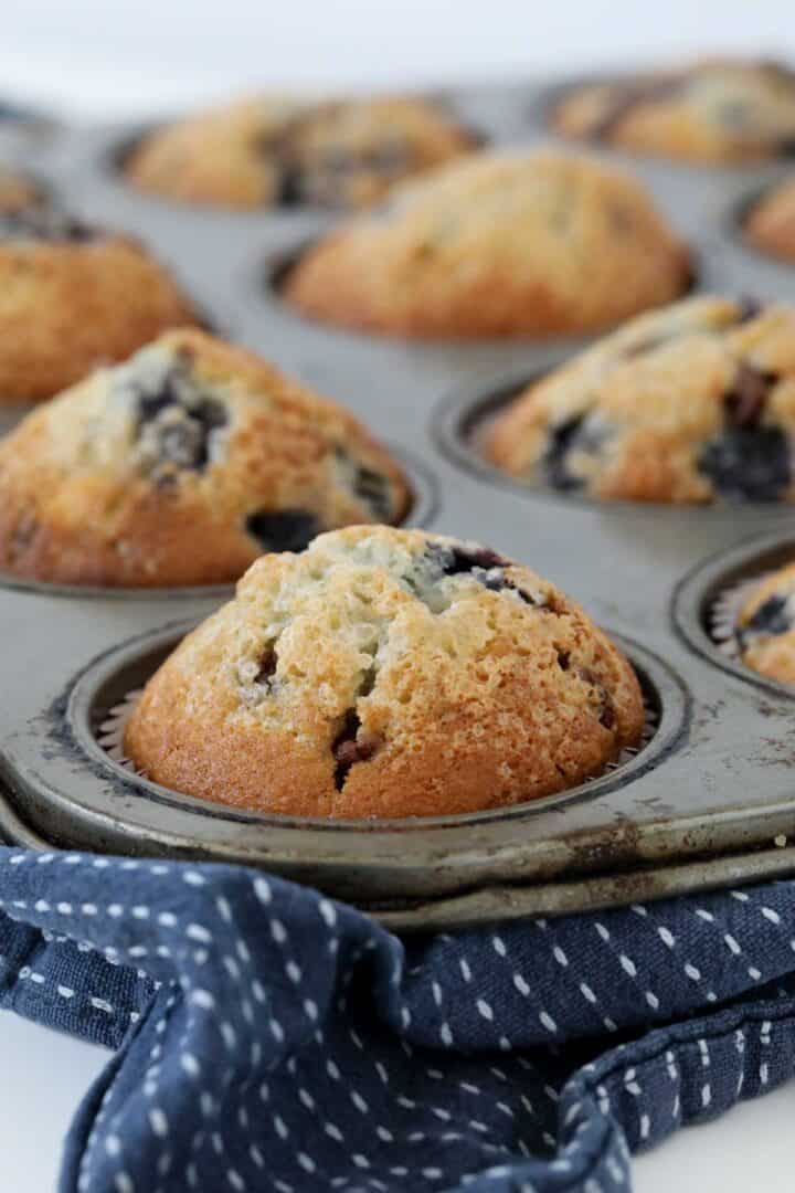 CafeStyle Blueberry Chocolate Chip Muffins Bake Play Smile
