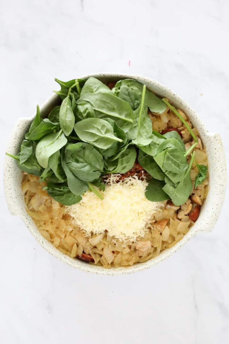 Chicken Chorizo Risotto Oven Baked Bake Play Smile