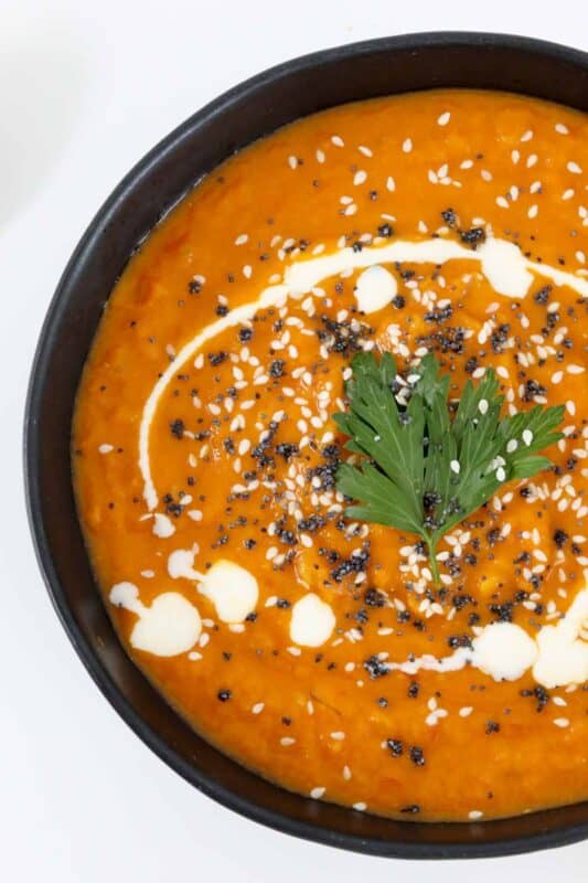 Carrot And Lentil Soup - Bake Play Smile