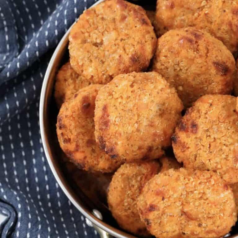 Healthy Sweet Potato Quinoa Bites Bake Play Smile
