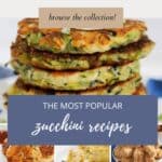 A collection of zucchini recipes.