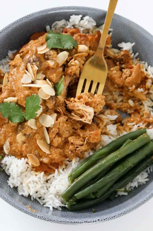 KidFriendly Slow Cooker Chicken Korma Curry Bake Play Smile