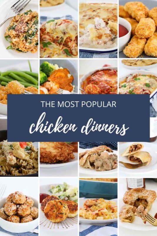 30+ Easy Chicken Dinner Recipes - Bake Play Smile