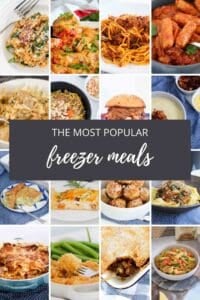 30+ Quick & Easy Freezer Meals - Bake Play Smile