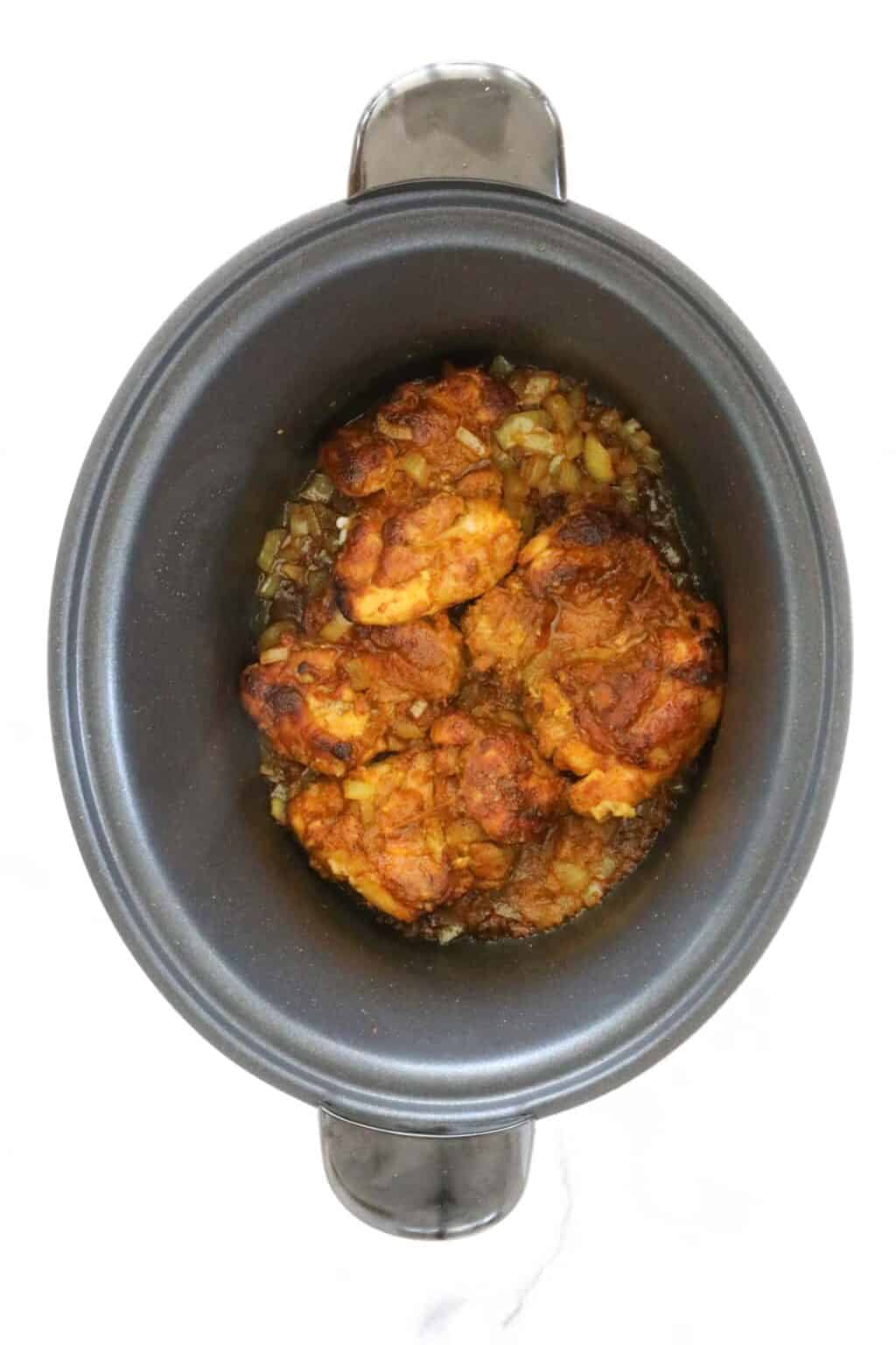 KidFriendly Creamy Slow Cooker Satay Chicken Bake Play Smile