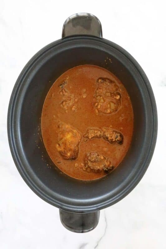 KidFriendly Creamy Slow Cooker Satay Chicken Bake Play Smile