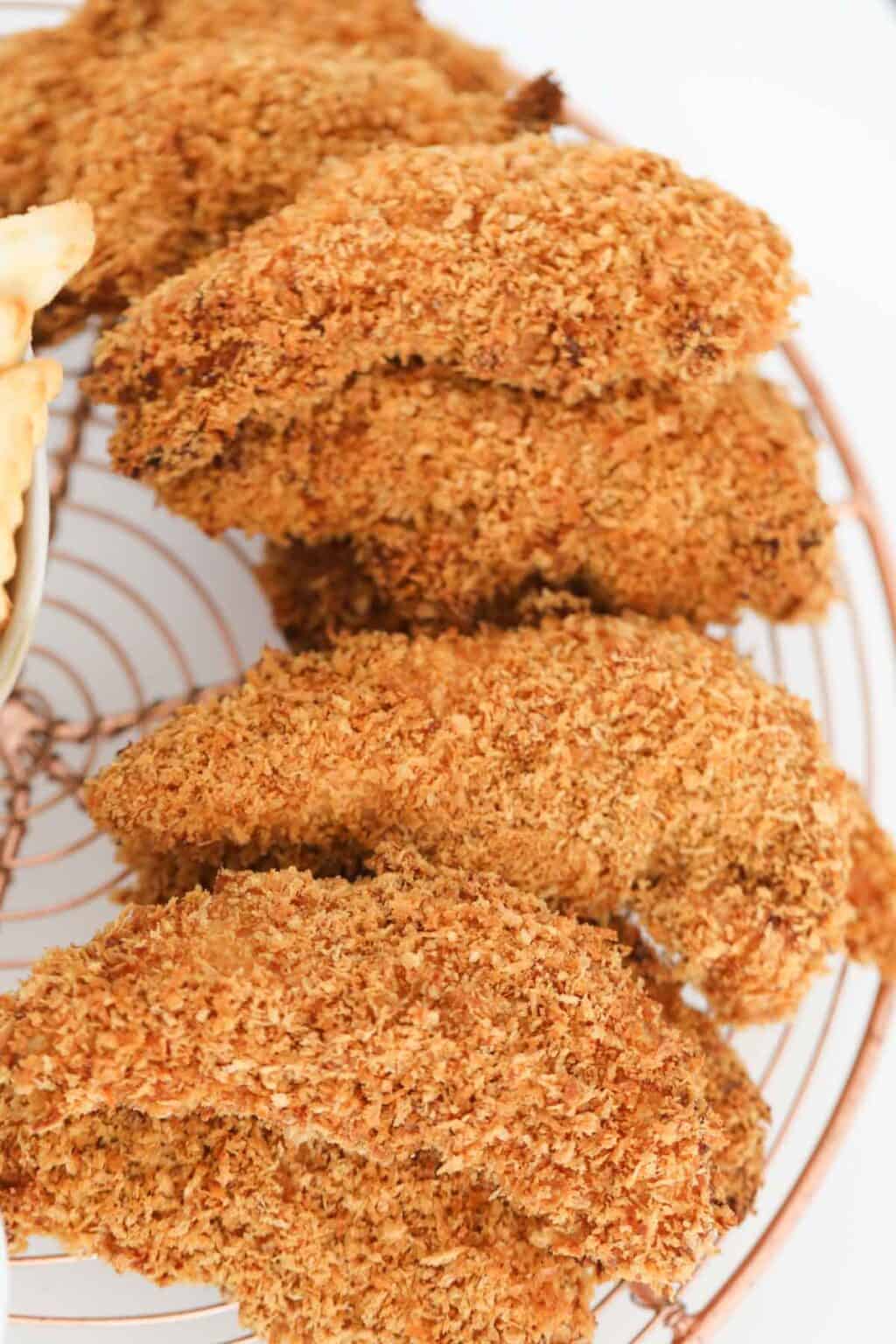 CRUNCHY & CRISPY Oven Baked Chicken Tenderloins Bake Play Smile