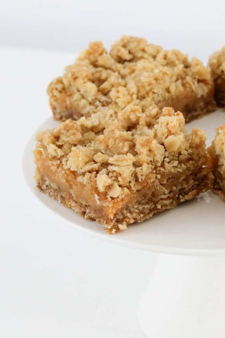 Caramel Oat Slice Bake Play Smile