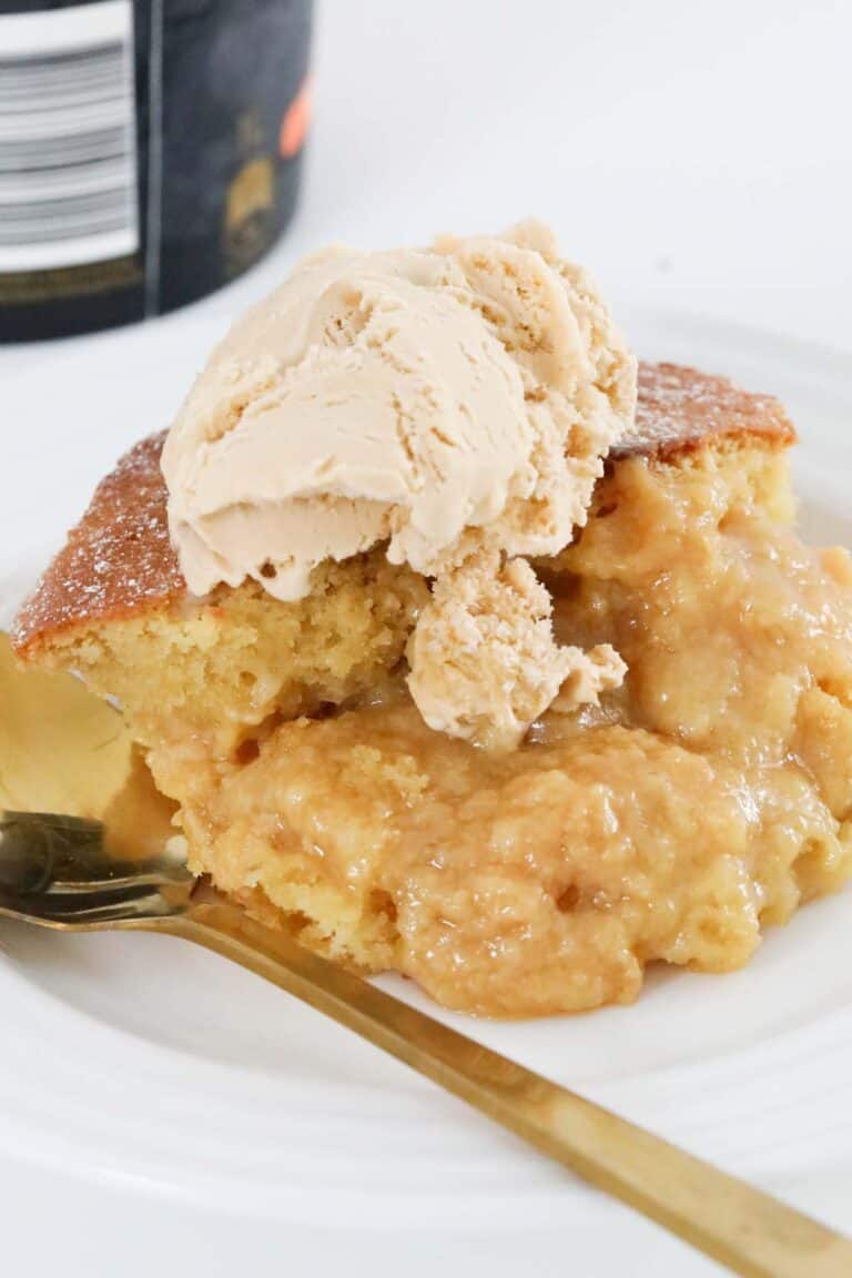 Self Saucing Caramel Pudding with Condensed Milk! Bake Play Smile