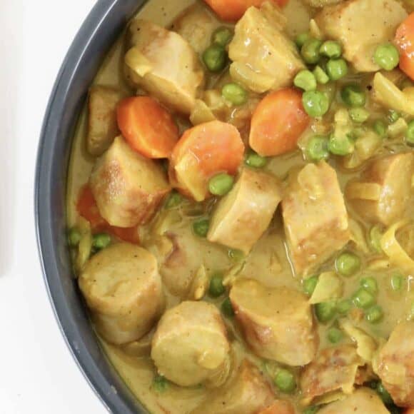 Curried Sausages