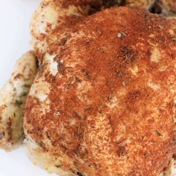 Slow Cooker Roast Chicken and Vegetables