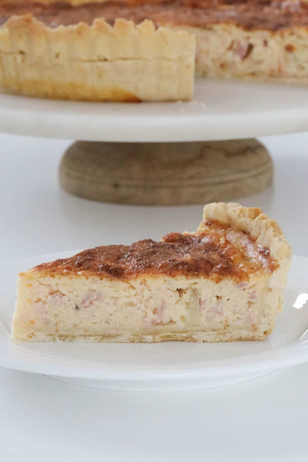 The ULTIMATE Thermomix Quiche Lorraine Recipe - Bake Play Smile