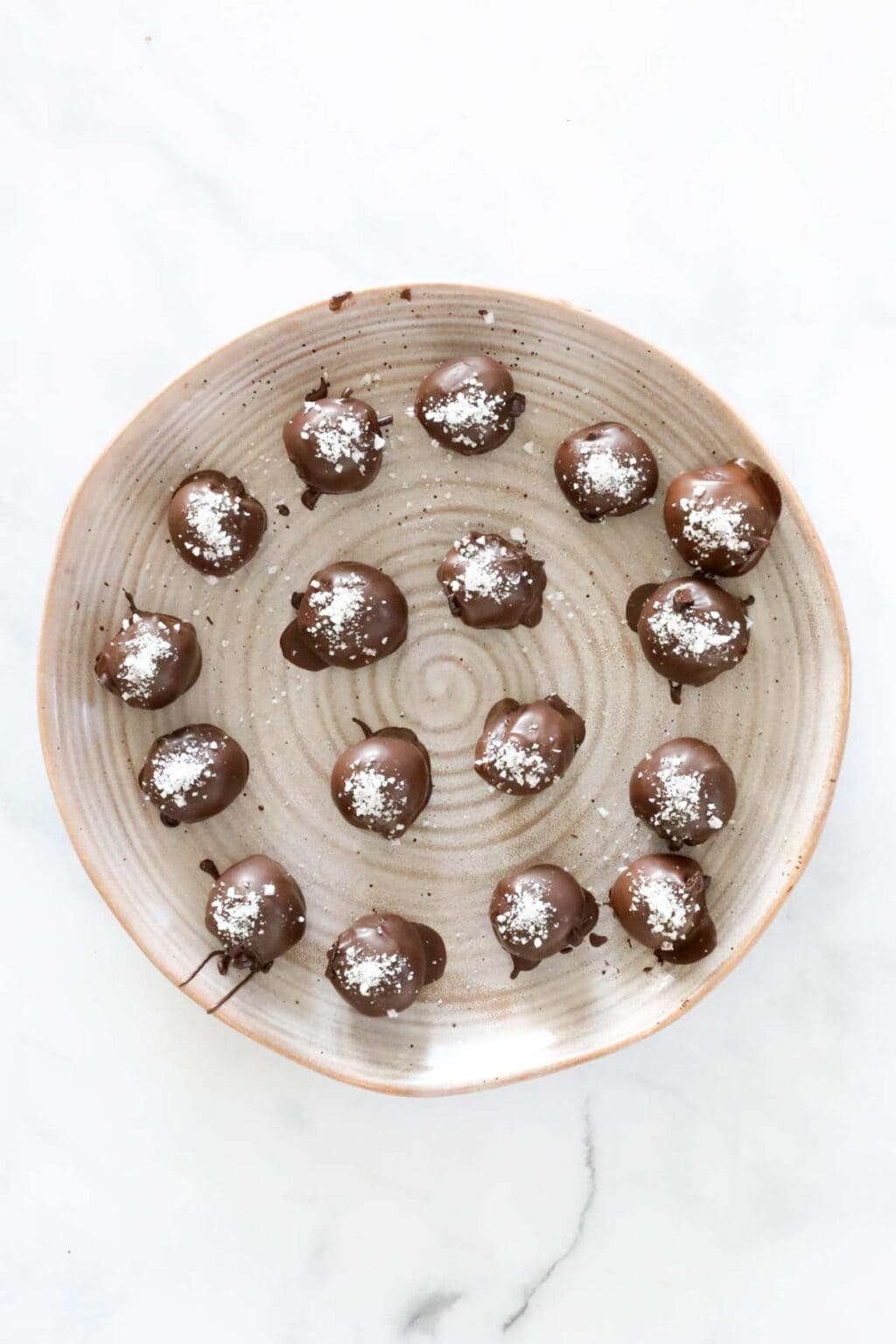 4 Ingredient Salted Caramel Truffles | No Bake Recipe - Bake Play Smile