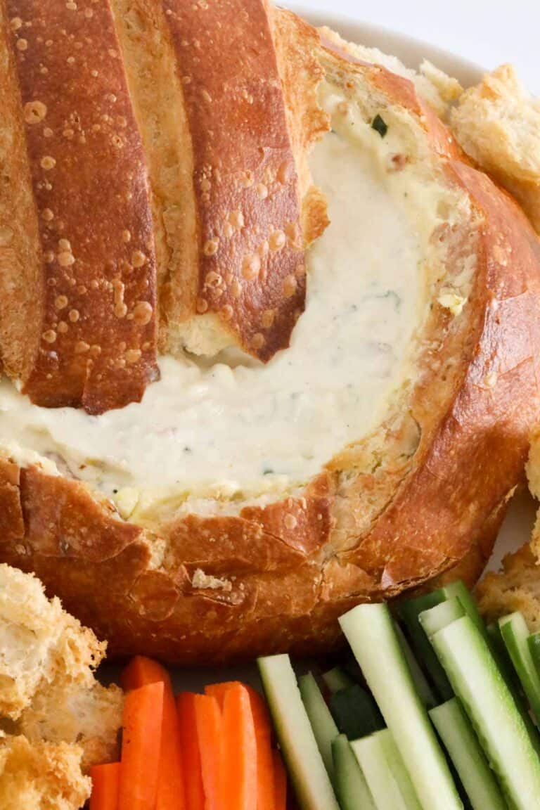 The BEST EVER French Onion Cob Loaf Bake Play Smile