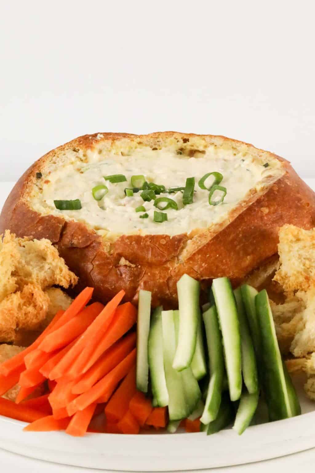 The BEST EVER French Onion Cob Loaf Bake Play Smile