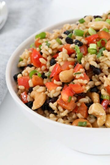Brown Rice Salad - Bake Play Smile