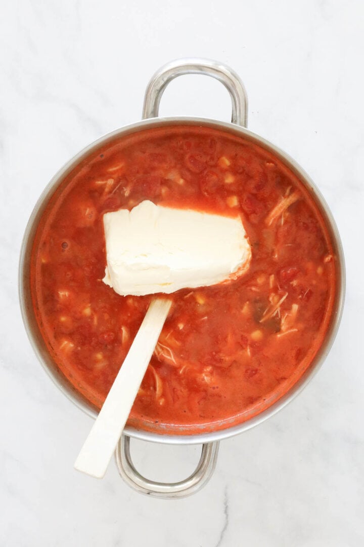 Creamy Chicken Taco Soup | 30 Minute Recipe - Bake Play Smile