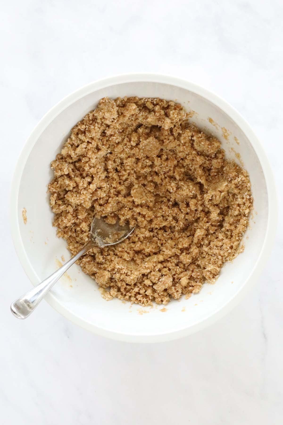 The base ingredients mixed together in a bowl.