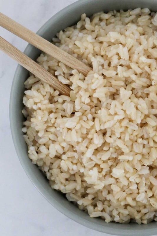 Brown Rice Use Thermomix Brown Rice - Bake Play Smile